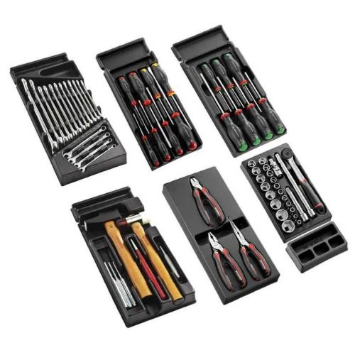 Composition de 69 outils pour servante Facom CM.69 1 Composition de 69 outils pour servante Facom CM.69