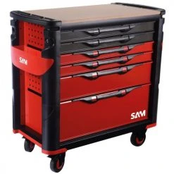 Servante 41 6 tiroirs avec plateau Sam Outillage - 416-XLZ