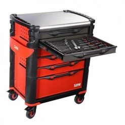 Servante 6 tiroirs + 135 outils en module Sam Outillage - 416-135Z 11 Servante 6 tiroirs + 135 outils en module Sam Outillage - 416-135Z -Amenagement de Latelier Boutique AFD 125009