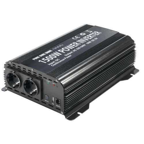 Convertisseur PSW 1500W - 12V GYS avec télécommande de surveillance - 27701 1 Convertisseur PSW 1500W - 12V GYS avec télécommande de surveillance - 27701