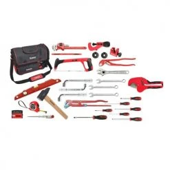 Composition plombier sac + 24 outils