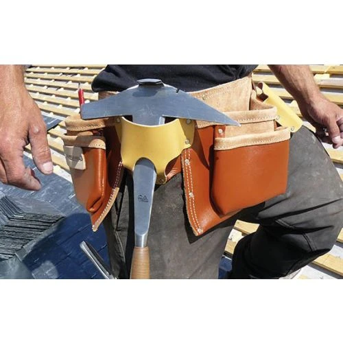 Tablier de charpentier Jouanel américain en cuir - TABUSHQ 2 Tablier de charpentier Jouanel américain en cuir - TABUSHQ – Image 2