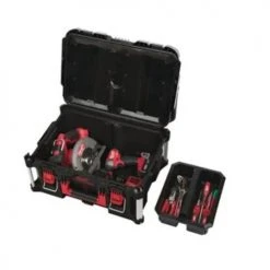 Pack 3 pièces Milwaukee (trolley + coffret + coffret large) PACKOUT - 4932464244 -Amenagement de Latelier Boutique AFD 165510