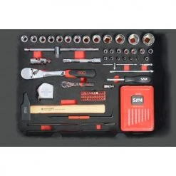 Valise trolley de 136 outils Sam Outillage - CP-136N -Amenagement de Latelier Boutique AFD 178823